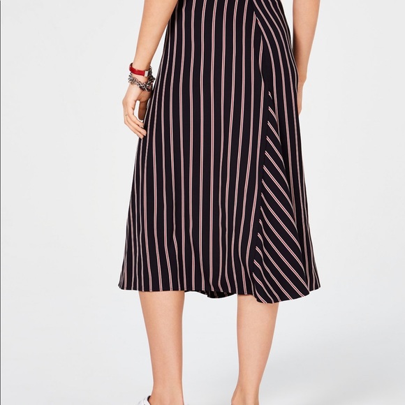 Tommy Hilfiger Striped Midi Skirt - Picture 2 of 8